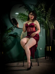 Violette_Blake_ Sensual Red Dress 사진 4