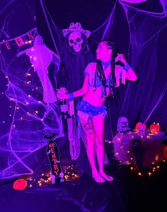 nahiara_santana Trick or treat, Happy Halloween 🫦🤤🐈‍⬛🎃😈🍆 Pic 2