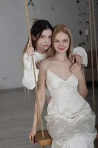 nancy_chancy gentleness 🩰 very tender photos with Elsa🤍 Pic 3