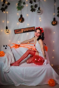 samantaa_liov Check out this mischievous girl who'll make you tremble with fear—or rather, with pleasure👻😈 Pic 4