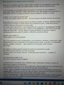 HelenTiAscolta Manifesto di un esperimento sociale Εικόνα