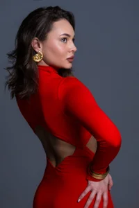 Zdjęcia JaneWyatt Sexy red dress:  6