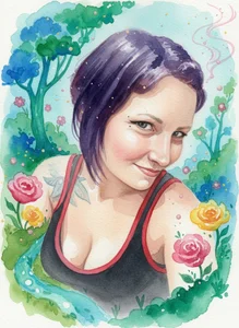 Violet-DellaNuit's XXX Nude Photo 7