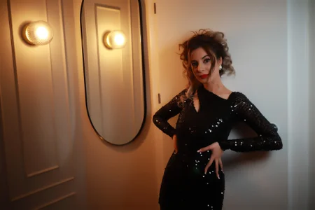 AriannaSins Fancy black dress Bilde 2