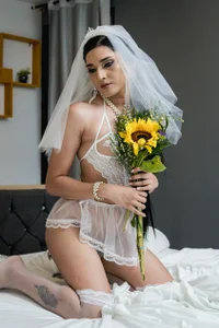 Cataleya_divine The day of our wedding🌼 👰 💍 💑 รูป  5