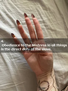 10 SACRED RULES OF MISTRESS MARY. de Mina_Sanna  4 photos
