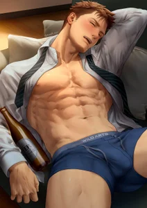 Nathan_Bluee I want to be the one who is asleep Pic 2