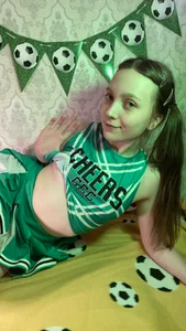 RileyNymph: The playful cheerleader is ready for the World Championship!⚽ ( 4 фото)