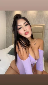 AriaaMoon_ Lilac bodysuit Pic 6