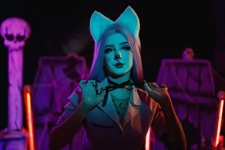 Kittyhell_cam Halloween 2023 🎃👻 Pic 4