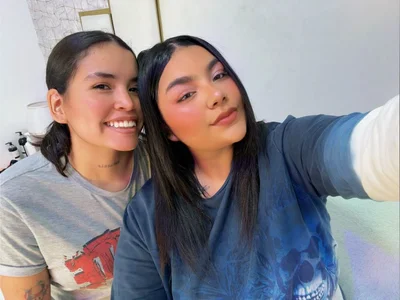 Mia_and_lexy: Your skin is the territory that I long to explore with my lips🍒🫦❤️‍🔥 ( фото)