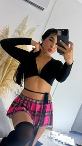 Mia_dolls18 Schoolgirl Costume 🎃🎃🖤🖤 Hình 3