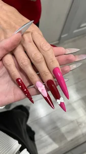 WhiteQueen888 Long NAILS Hình 2