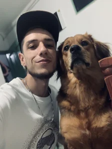 27powercmのMe and dog ❤️の 2枚の写真