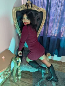 Rocker_Chica_Camila Red Dress Gambar 4