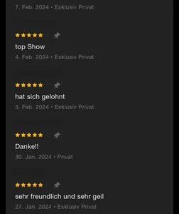 5* reviews of private + c2c shows -> read it + invite me / les meine Bewertungen + lad mich ein de AlessiaAura  2 Imagens