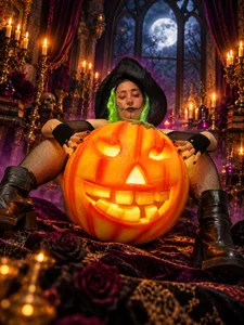 Alucard_HellsiingのA SWEET AND FUN HALLOWEEN FOR MY BEAUTIFUL FANS🔥🎃の 4枚の写真
