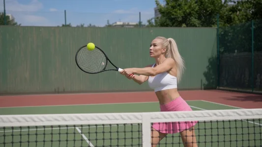 HottieSweetBritney Summer Tennis Hình 5