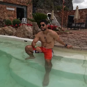 Jackyrose Jack in the pool.- Jack en la piscina. Pic