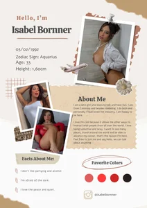 IsabelBornner Get to know me a little 사진