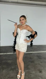 LizaSlutty Little party never k*ll nobody Pic 4