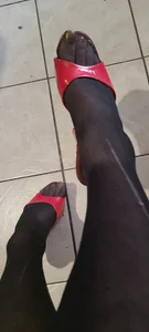 Nathanylon Pied sexy nylon Billede 2