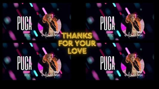 thanks for your love de puca_ebony Foto