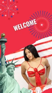 valeria_millers JULY 4 ❤️🩵🤍 টি ছবি