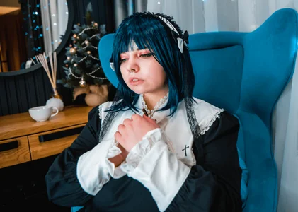 Yoki_Shizuko gothic lolita cosplay <3 Gambar 2