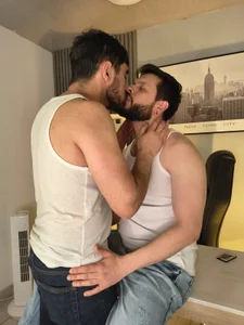 TonyAndTroy kisses Pic 6