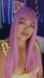 Horny_kaylee Pink hair and blue eyes Billede 2