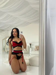 Vanesskaa Red & Black Lingerie ❤️ Foto 2
