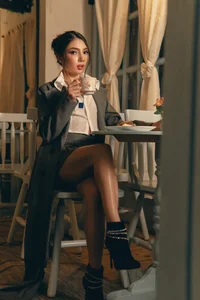 AmyArmstrong Light, Lace, and Coffee Foto 5