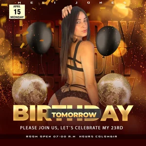 meli_jones69 Hey Guys Tomorrow Is My Birthday, I Hope U Be Here For We Celebrate 🧁🍰🎂 Immagine 