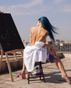 AriaVossのTop floor sexiness 💦の 4枚の写真