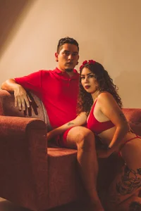 RoxyandAron2 Me and my girl 🍒 Pic 3