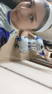 Dahiana_Dmour_ Ready to play… are you up for the challenge? ⚽ Pic