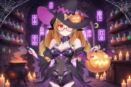 Meganhentai Happy halloween 🎃 รูป  4