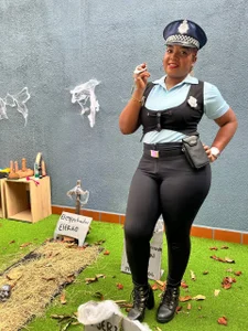 Afrodita_de_amor Patrolling for bad boys who need a very personal search 😏👮‍♀️ Pic 3