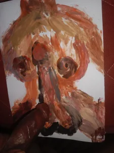 mohan555 My dick used painting " Title: big stand " Gambar 2