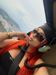 MadelineFox Helicopter in Brazil Pic 2