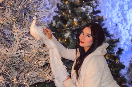 MaddisonLowe Christmas at home Pic 7