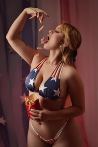 ibella7 Happy Independence Day to all!🍕❤💙 Billede