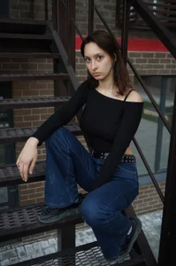 LilyannRosse Temptation in Black 😈🍒⚫ Poză 3