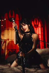 EmilyWithe ritual in red, between fire and devotion🌹  6. fénykép