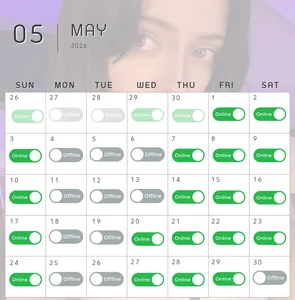 miuri_miy Schedule for May Εικόνα