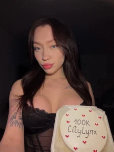 CityLynx 100k followers! Thanks for support Im very appreaciated! <3 Foto