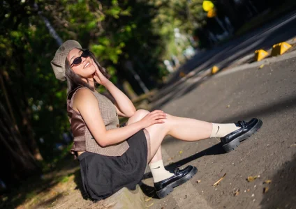 eva_lopez19 Nature Time & Short Skirt Pic 2