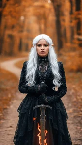 saralovens 🎃 The Queen of Halloween: Guardian of the Cursed Forest 👑🕸️ Immagine  7