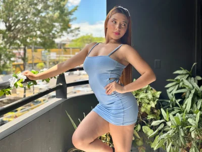 Angelina_Belli blue dress Billede 2